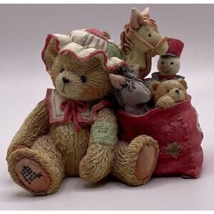 Cherished Teddies 1993 CAROLYN "Wishing You All Good Things" Figurine 912921